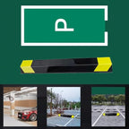 18" Heavy Duty Parking Aid for Garage, Car Parking Stopper for Garage 2 Pack, Parking Aids Protects Car, Parking Stopper Easy to Install (2 Pack 18" L x 1.25H)