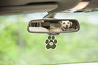 One Fur All Pet House & Car Freshener - Bamboo Watermint/Med Sea Pack of 4 - Non-Toxic, Pet-Friendly Odor Eliminator For Smal