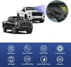 Fitcamx 4K Dash Cam Suitable for GMC Sierra 1500 2500HD 3500HD (HD2-4925, Check Vents Amount) 2020-2026, OEM Look, UHD 2160P 