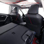 EKR Rav4 Seat Covers Custom Fit for Toyota Rav4 (Hybrid) Woodland/Limited 2026, Leather Car Seat Cover Full Set for SUV,Faux 