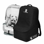 J.L. Childress Padded Backpack Car Seat Bag - Car Seat Travel Bag for Airplane, Fits Most Baby & Infant Carriers & Bootsters,