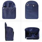 Surblue Backpack Organizer Insert Liner Hanging Travel Rucksack Purse and Handbag Insert Pocket, High-capacity Divider Foldab
