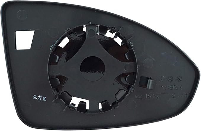 TRQ Driver Side Mirror Glass Non Heated with Backing Plate For Factory Equipped & Aftermarket Mirrors Compatible with 11-15 C