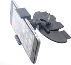 Car Mount CD Slot Holder Cradle Swivel Strong Grip Dock Compatible with LG V35 ThinQ - V40 ThinQ - V50 ThinQ 5G - V60 ThinQ 5G - Velvet