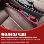2PCS No Drop Seat Guard, Car Seat Gap Filler, Multi-Function Car Side Gap Filler for Prevent Items Falling, Universal Auto Blocker Between Seats Auto Organizer Accessories for Most Cars