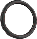 West Llama 3D Texture Steering Wheel Cover for Toyota, Anti-Slip Design, Premium Leather, Custom Fit for 14.5-15 inch, Stylis