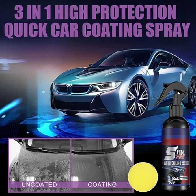 Multi-functional Coating Renewal Agent, Car Coating Agent Spray, Coating Renewal Agent Spray, Car Coating Agent Ceramic 3 in 