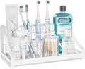 Toothbrush Holder Instant-Dry Organizer - Bathroom Countertop Organizer Kids Electric Toothbrush Toothpaste Holders - 7 Slots