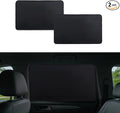 XCBYT Blackout Car Window Shades for Rear Side Windows, 2 Pack Magnetic Sun Shades for Baby Sleep, UV Protection & Heat Reduction, Back Seat Privacy Covers for Travel & Naps