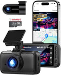 Miofive Dash Cam Front & Rear Dual Channel – Front 4K UHD + Rear 2.5K, Built-in GPS & 5GHz WiFi, 3.0″ IPS Screen, HDR & Night