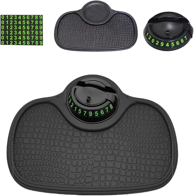Multifunction Car Anti-Slip Mat Auto Phone Holder Universal Rotatable Car Phone Holder Anti Skid Dashboard Mat with Temporary