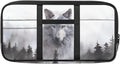 Wolf PrintCar Sun Visor Organizer Visor Organizer Car Sun Storage Pocket Pouch Case Bag for Card Pen Phone Interior Car Accessories