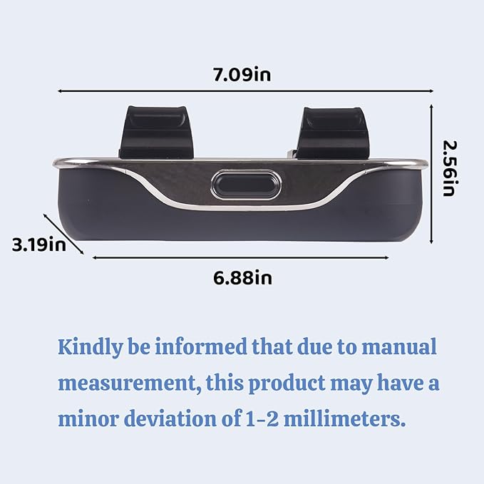 Evankin Universal Car Accessories Car Sun Visor Glasses Holder,Car Sun Visor Organizer Sunglasses Holder Clip On Sun Visor Secure Clip for Sunglasses