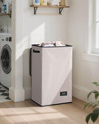 SOLEDI Laundry Hamper with Lid 90L Large & Tall Collapsible Laundry Basket, Clothes Hamper with Bag Removable Easy to Carry, 
