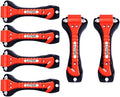 6Pcs 2-in-1 for Emergency Escape Hammer Seat Belt Cutter,Auto Car Safety Hammer with Window Glass Breaker，Escape Tool for Car