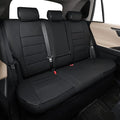 EKR Custom Fit Tacoma Rear Car Seat Covers for Select Toyota Tacoma 2016 2017 2018 2019 2020 2021 2022 2023 Double Cab/Crew C