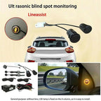 Kit 2pcs Car Blind Spot Radars Detection BSD Warning Light Sensor Change Lane Driving Assistance Car Rear Sensors
