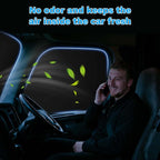 KUST Full Coverage Window Shades for Volvo VN/VNL 2002-2025, VNR/VAH/VNX 2020-2025 Accessories, Window Cover UV Block Privacy Protection Keep Your Car Cool Easy Install Full Set 3PCS