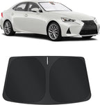 TINGLU Sun Shade for Le xus is Sedan (NOT for Le xus RX, ES) 2014-2020 Accessories Windshield Sun Shade Window Shade UV Rays Protection Sun Visor Cover with Steering Wheel Sunshade Storage Bag