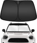 ARISMOTOR Windshield Sun Shade for Mini Countryman Cooper F60 2017-2024 2025 2026, Custom Fit Foldable Front Window Sunshade Sun Visor Protector, Block UV Rays Keep Your Car Cooler