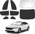 8pcs Car Window Shades for Honda Accord 2023 2024 2025, Full Car Window Covers for Privacy, Sunshades for Accord Front Rear Windshield Side Windows to Block UV and Protect Privacy