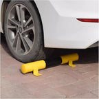 Steel Pipe Garage Parking Aid, Car Stopper Steel Pipe Guardrail, Parking Stopper for Garage and Parking Lots, for Various Car Parking, 1 Piece Pack