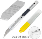 Car Install Tools for Vinyl Wrap, Vehicle Tint Window Film Kit Includes Vinyl Wrap Magnets, Edge Trimming Tools, Felt Squeegee, Wrapping Cutter, 9mm Knife