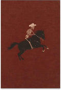 Retro Western Wall Art Skeleton Cowboy Poster Vintage Bucking Bronco Prints Quirky Western Horse Rider Painting Halloween Got