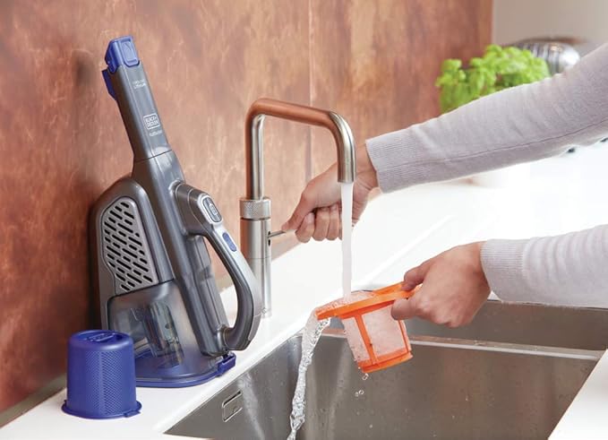 BLACK+DECKER dust buster Handheld Vacuum Cordless, Pet Hair Vacuum, Portable for Home and Car with Pet Brush, Rechargeable, P