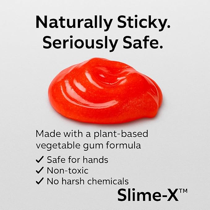 STUPID Technologies Slime-X (New) – Re-Engineered Car Cleaning Gel 4-Pack (640g) – Detailing Putty for Interior Cleaning – Li
