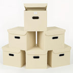 Closet Organizers Fabric Storage Bins With Lids Collapsible Cube Storage Organizer Basket With Handles,Storage Boxes for Clot