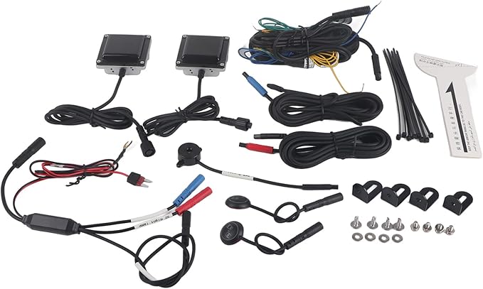 Car Blind Spot Monitoring System, 12V 24Ghz Millimeter Wave Sensor Blind Spot Detection System for Car Blind Spot, Universal 