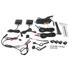 Tbest Blind Spot Detection System Kit Universal 12V BSD Sensor Monitoring IP67 LED Warning for All Vehicles