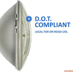 SYLVANIA - H6024 SilverStar Sealed Beam Headlight - High Performance Halogen Headlight Replacement (7 inch Round) PAR56, Brig