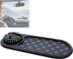 Multifunction Car Anti-Slip Mat, Multifunction 4-in-1 Car Mobile Phone Anti-Slip Mat, 360 Rotatable Anti Skid Car Dashboard P