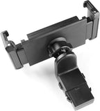 KUNGKIC for Car Headrest Tablet Holder for BMW X3 X5 X6 I20 G05 G06 G45 G60 G61 G70 Adjustable Tablet Car Mount for Back Seat Road Trip Essentials Black (Gravity clamp)