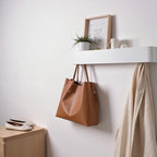 xympo Modern Wall-Mounted Coat Rack with Shelf – Heavy-Duty Steel, 5 Sturdy Hooks, Powder-Coated Finish, Space-Saving Entrywa