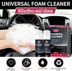 2Pcs Multi-Purpose Foam Cleaner for Car Interior Upholstery Cleaner Foam for Seats,Carpets, Dashboard, Mats, Leather, Vinyl, 