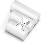 [2024 New] 6" x 50', 8" x 50' and 11" x 50' 3 Pack Rolls, Vacuum Sealer Rolls Bags for Food, Great for Food Storage, Sous Vid