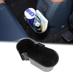 Car Rear Cup Holder Expander Organizer Tray Compatible with Ford Maverick 2022-2024 Car Seat Rear Dual Cup Holders Insert Expander Car Drink Water Bottle Holder Removable FITS Slot ABS Accessories