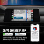 Bundle of Cobra Smart Dash Cam with Interior Cam (SC 201) + Cobra 2.5A Micro USB Hardwire Kit
