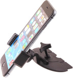 Car Mount CD Slot Holder Compatible with Nokia G100/G300/XR20, Cradle Swivel Dock Strong Grip CD Player Slot