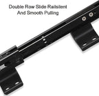 Pull Out Clothes Rail,Extendable Closet Rod Hanger,Space Saving Closet System for Wardrobe,for Closet,Pants Organizer(Color2,