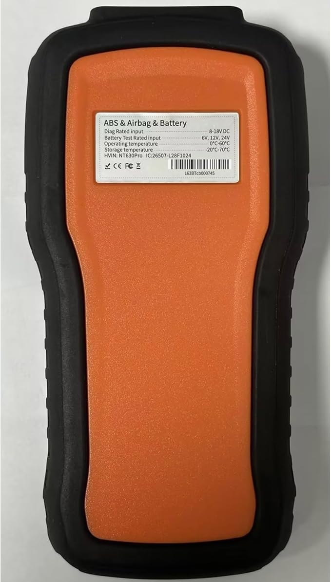 2026 FOXWELL NT630 Pro 2-in-1 ABS SRS Scan Tool & Battery Tester, Upgraded from NT630 Plus, OBD2 Scanner with 12V Battery Load