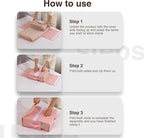 DIMJ Bed Sheet Organizers and Storage 8 Pack - Foldable Sheet Organizer for Linen Closet, Bedding Storage Box for organizatio