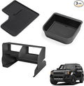smabee for 2024 2025 2026 Toyota Land Cruiser Prado 250 Center Console Organizer + Cool Box Organizer + Wireless Charging Protective Mat 3PCS (Only Fit Cool Box & Qi Wireless Charger)