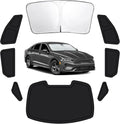 8PCS Car Window Shades for KIA K5 2021-2024, Window Covers for K5 Windshield Side Rear Windows, Full Set Privacy Protection Car Sunshade with UV Blocking for Camping Napping