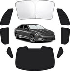 8PCS Car Window Shades for KIA K5 2021-2024, Window Covers for K5 Windshield Side Rear Windows, Full Set Privacy Protection Car Sunshade with UV Blocking for Camping Napping