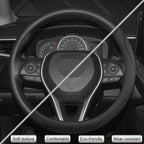 West Llama Customized Auto Car Steering Wheel Cover for Toyota Prius,86,13.75-14.25 inch