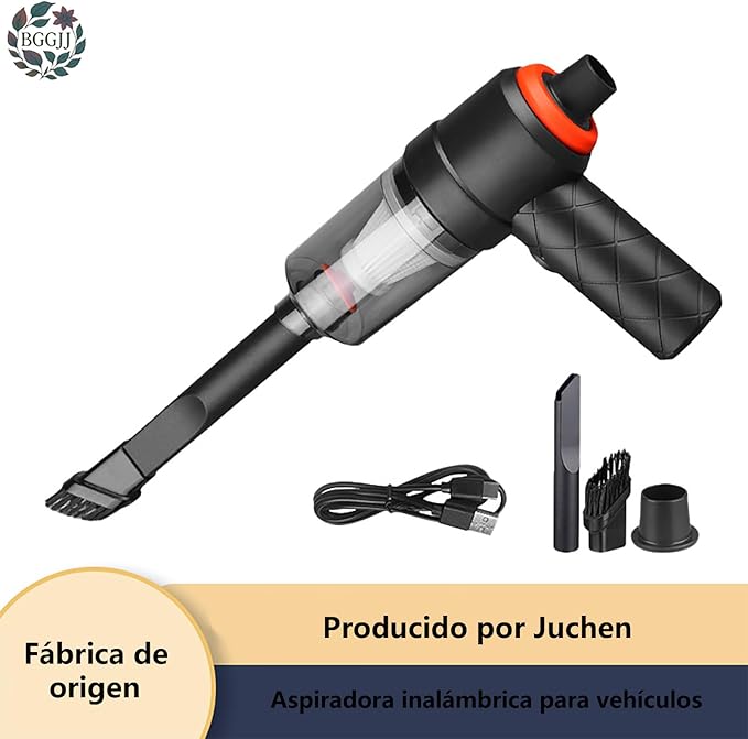 Car Vacuum Portable Cordless, Handheld Vacuum Cordless with 30Mins Rechargeable Battery,Small Handheld Vacuum Cleaner for Car